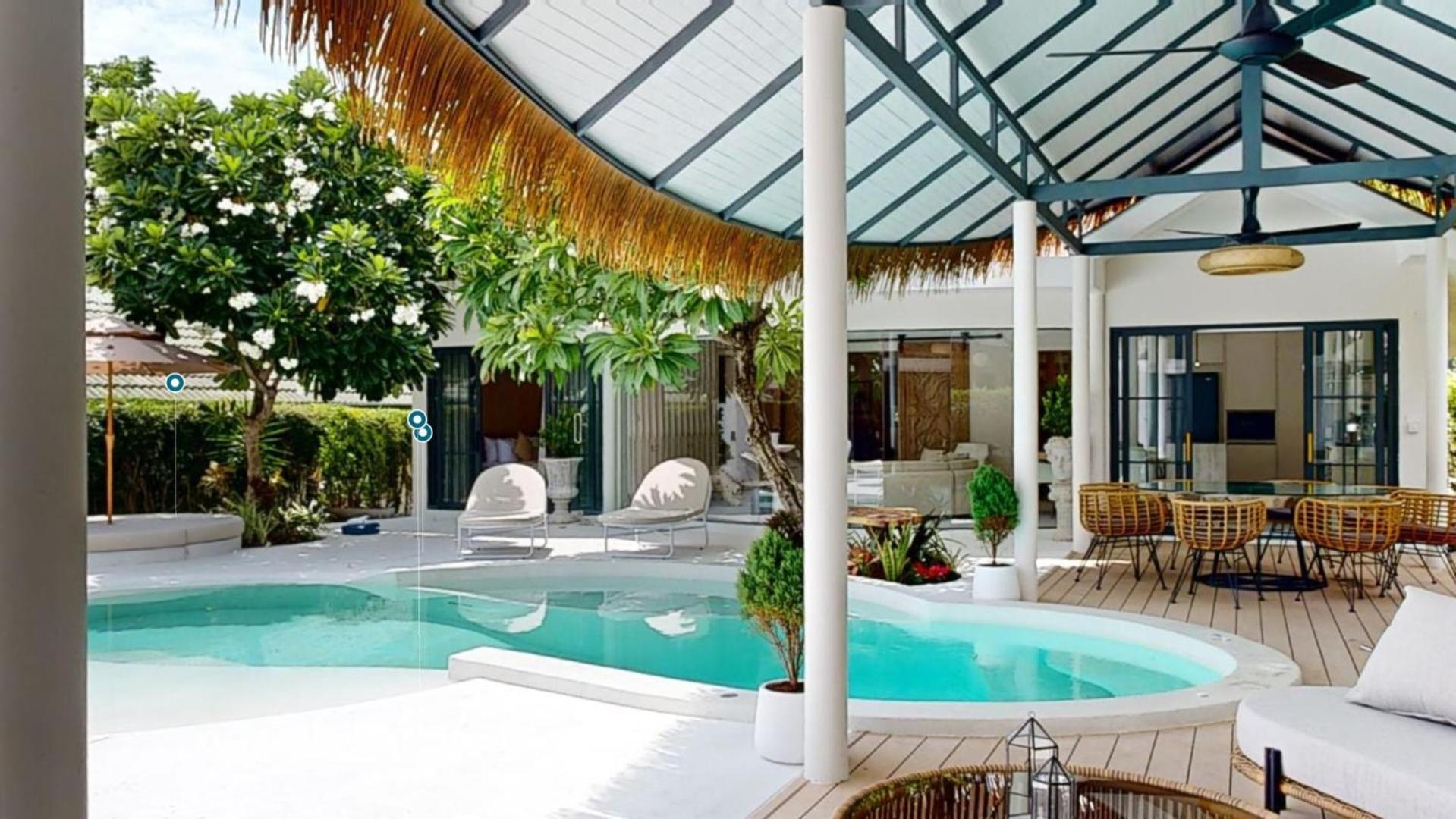 Idyllic Samui Beach Villa Resort Choeng Mon Luaran gambar