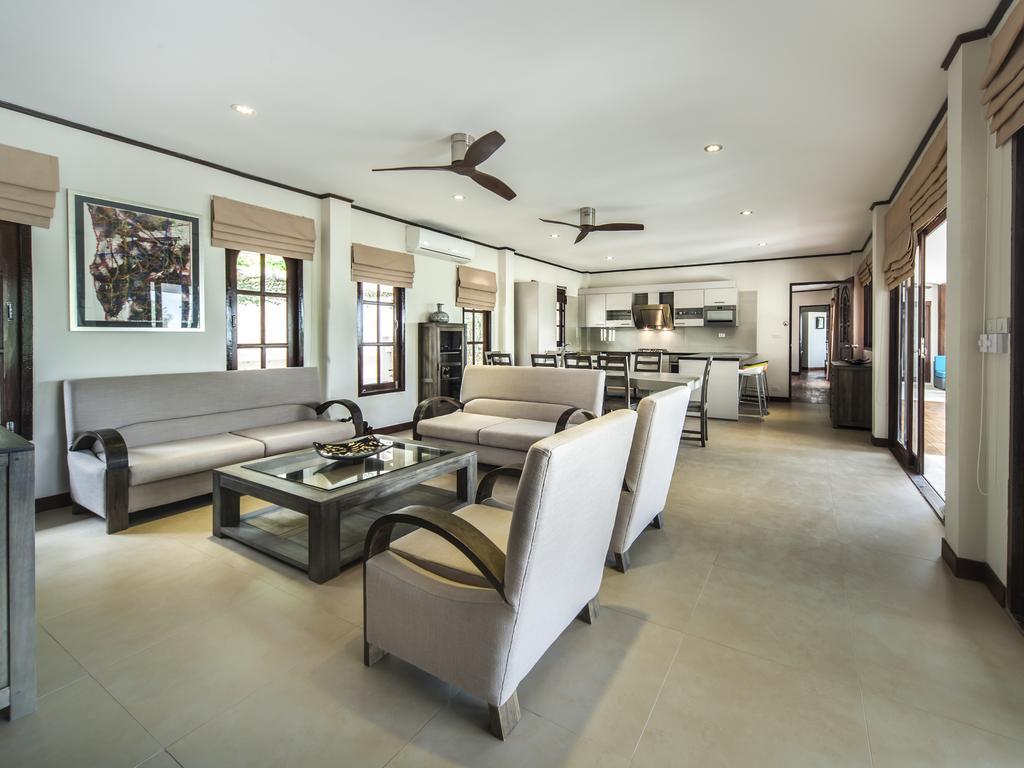 Idyllic Samui Beach Villa Resort Choeng Mon Luaran gambar